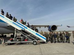 Azerbaycan arama kurtarma ekibinin daha bir bölümü Türkiye’den ayrıldı