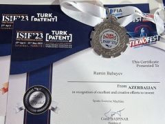 FHN-in əməkdaşı “TEKNOFEST” festivalı çərçivəsində keçirilən sərgidə gümüş medal qazanıb